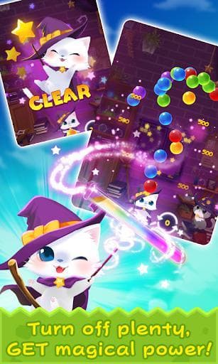 Bubble Cat Worlds Cute Pop Shooter screenshot 5