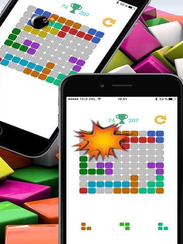 1010 Pro - Puzzle with Bombs and Lightnings