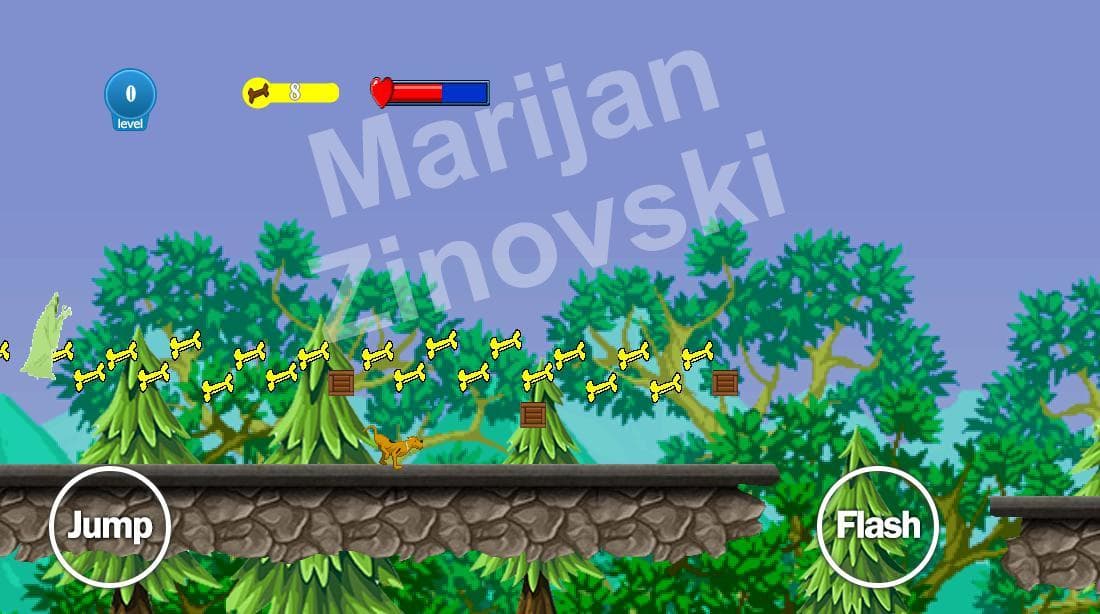 Forest Run (mzinovski) screenshot 2