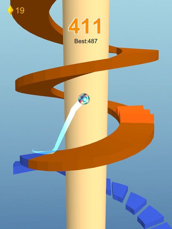 Run Ball - Jump On Helix Road screenshot 4