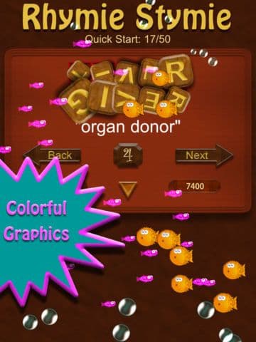 RhymieStymie Plus - the complete rhyming word game screenshot 4