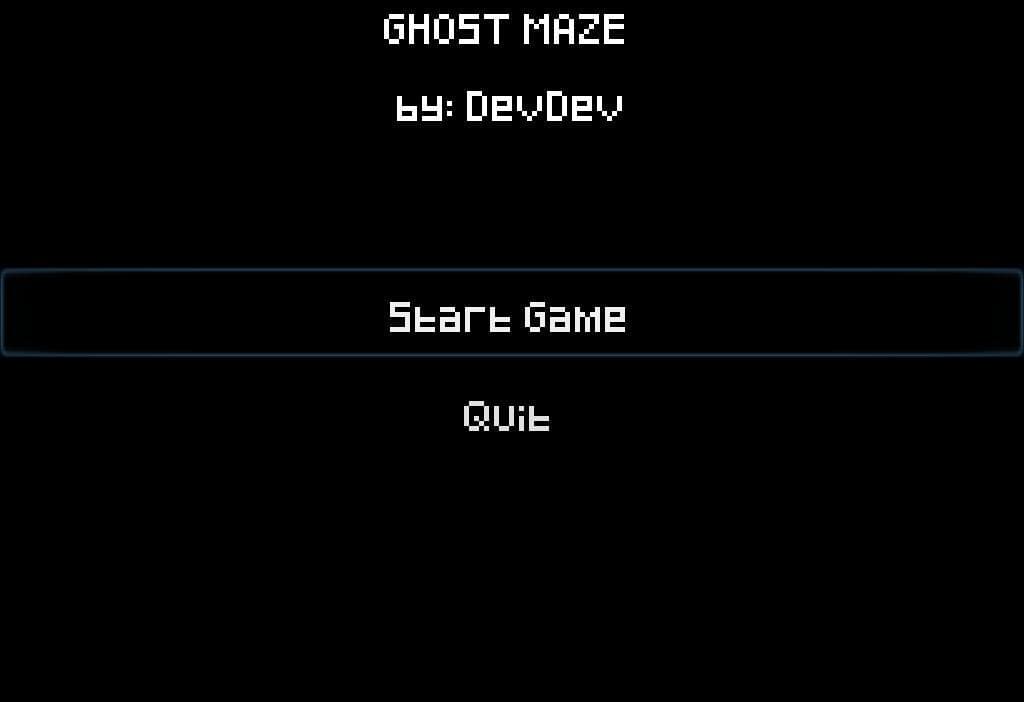 Ghost Maze (DevDev) screenshot 2