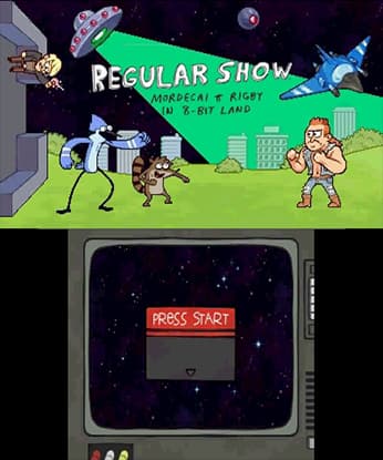 Regular Show: Mordecai and Rigby in 8-Bit Land screenshot 2
