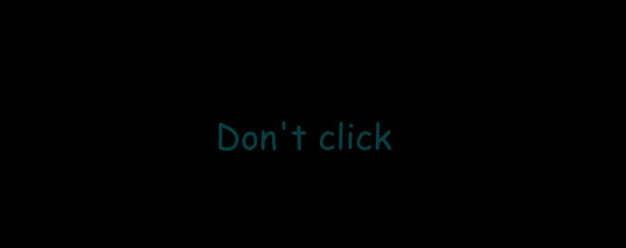 Dont click (Greeb studio)