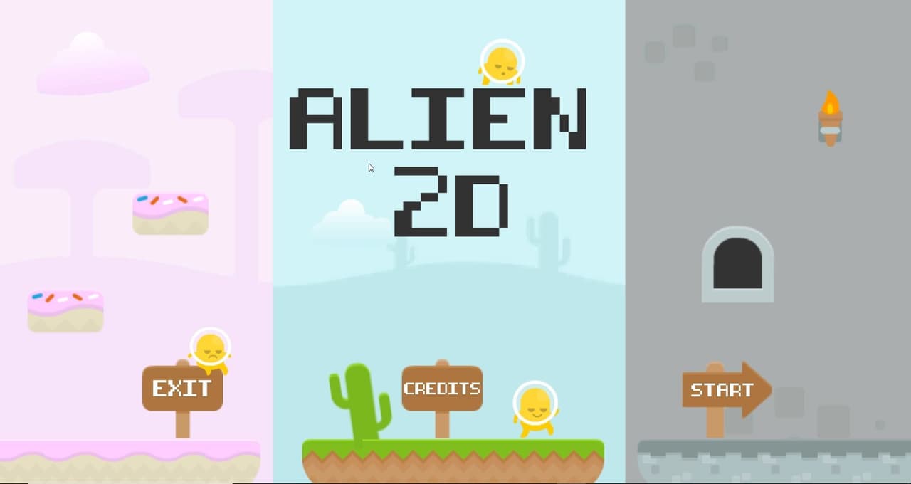 Alien 2D screenshot 2