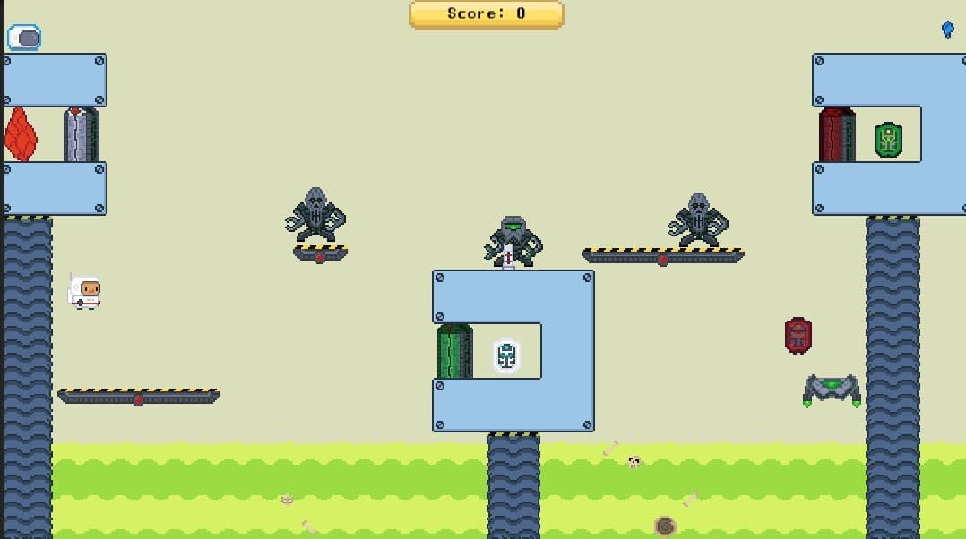 2d Platformer "Spaceship Adventure" screenshot 4