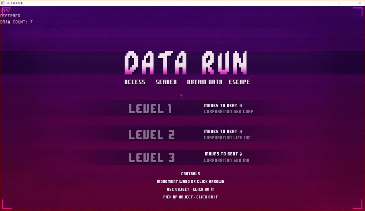 Data Run screenshot 2
