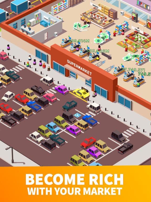 Idle Supermarket Tycoon - Shop screenshot 3