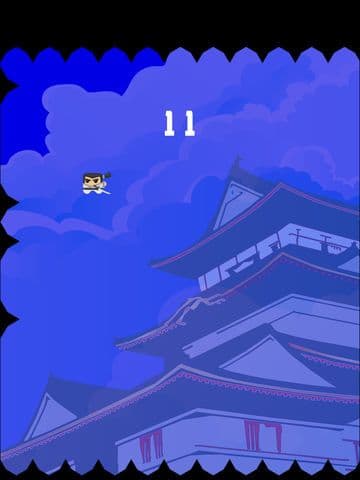 Bouncy Samurai - Tap to Make Him Bounce, Fight Time and Dont Touch the Ninja Shadow Spikes screenshot 4