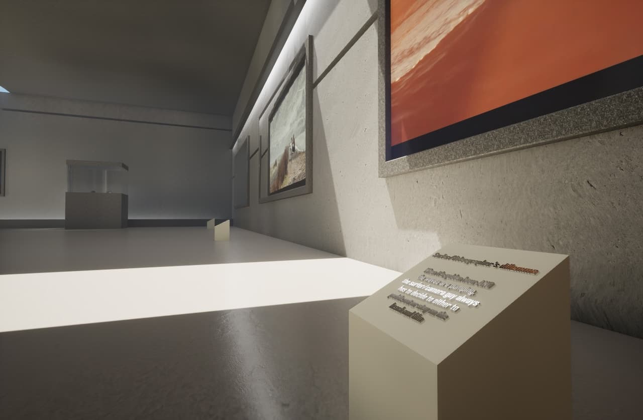 Virtual exhibition - Surfing without the Frills screenshot 2