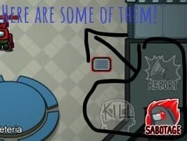 (Among Us) Some random buttons mod