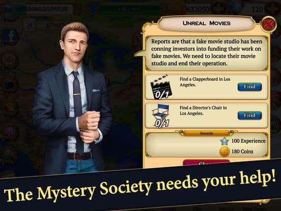 Hidden Objects Mystery Society