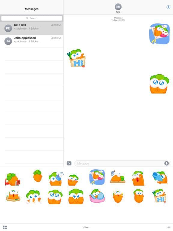 保卫萝卜3-表情包 screenshot 2