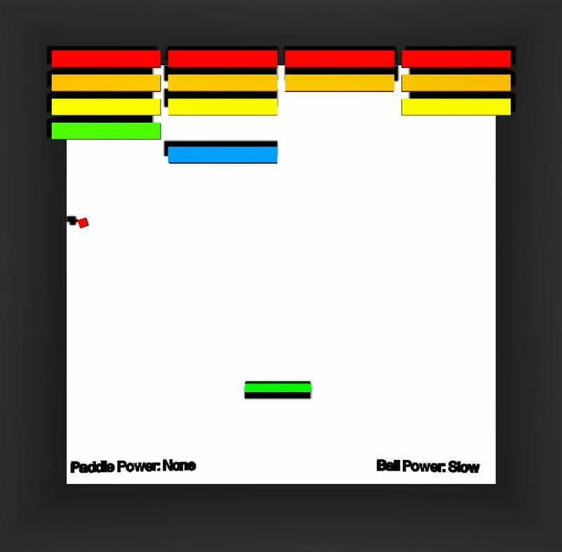 Arkanoid/Breakout Game screenshot 2