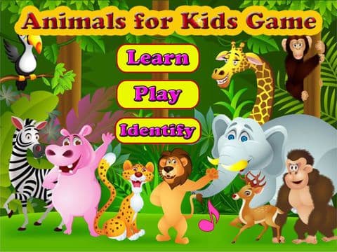 Animals Learn, Identify & Puzzle game for Toddler & Preschool kids screenshot 2