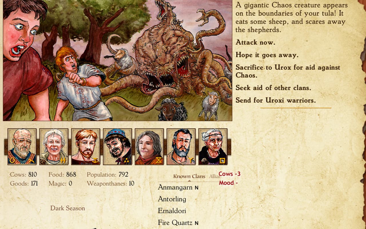 King of Dragon Pass screenshot 5
