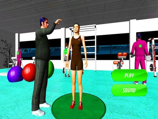 Gym Fitness Workout 3D screenshot 4