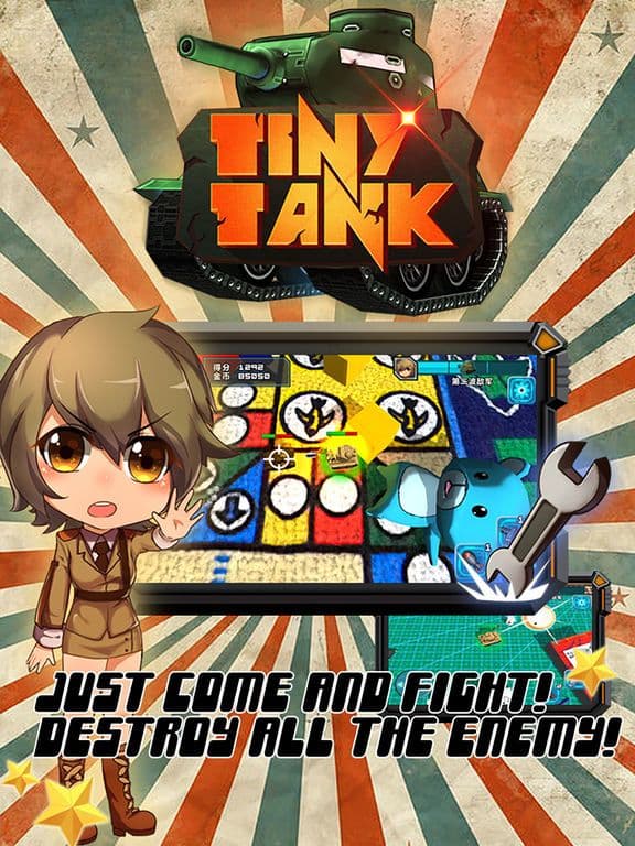 Tiny Tank VIP-Battle on Table screenshot 3