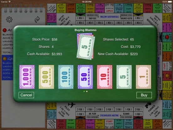 Stock Market Board Game screenshot 4