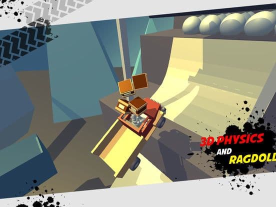 Stickman Dismounting 3D screenshot 3