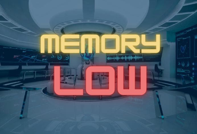 MEMORY LOW screenshot 2