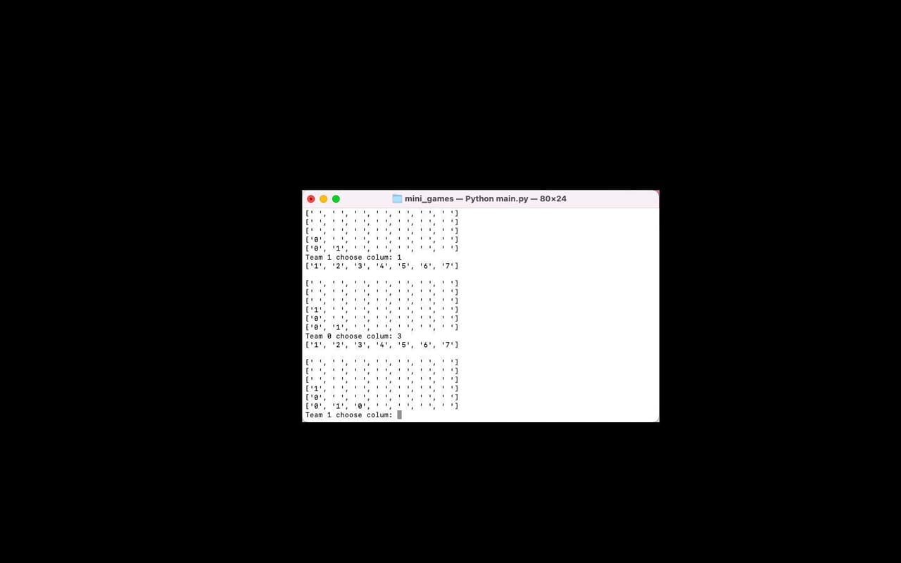 Python Mini Games