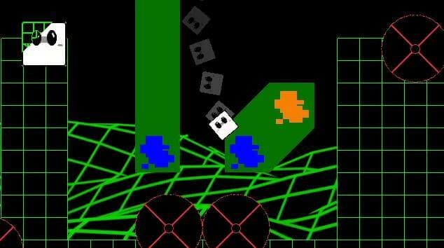 Squarently: Binary Illusions