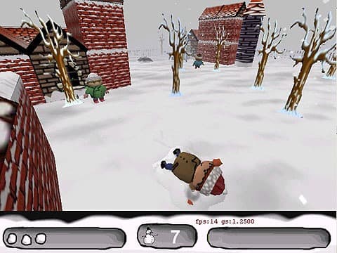 Snowfight (robotduck) screenshot 2