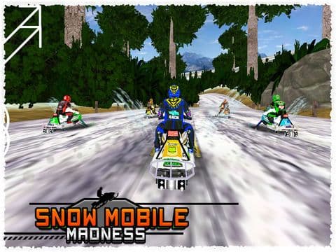 Snow Mobile Madness screenshot 2