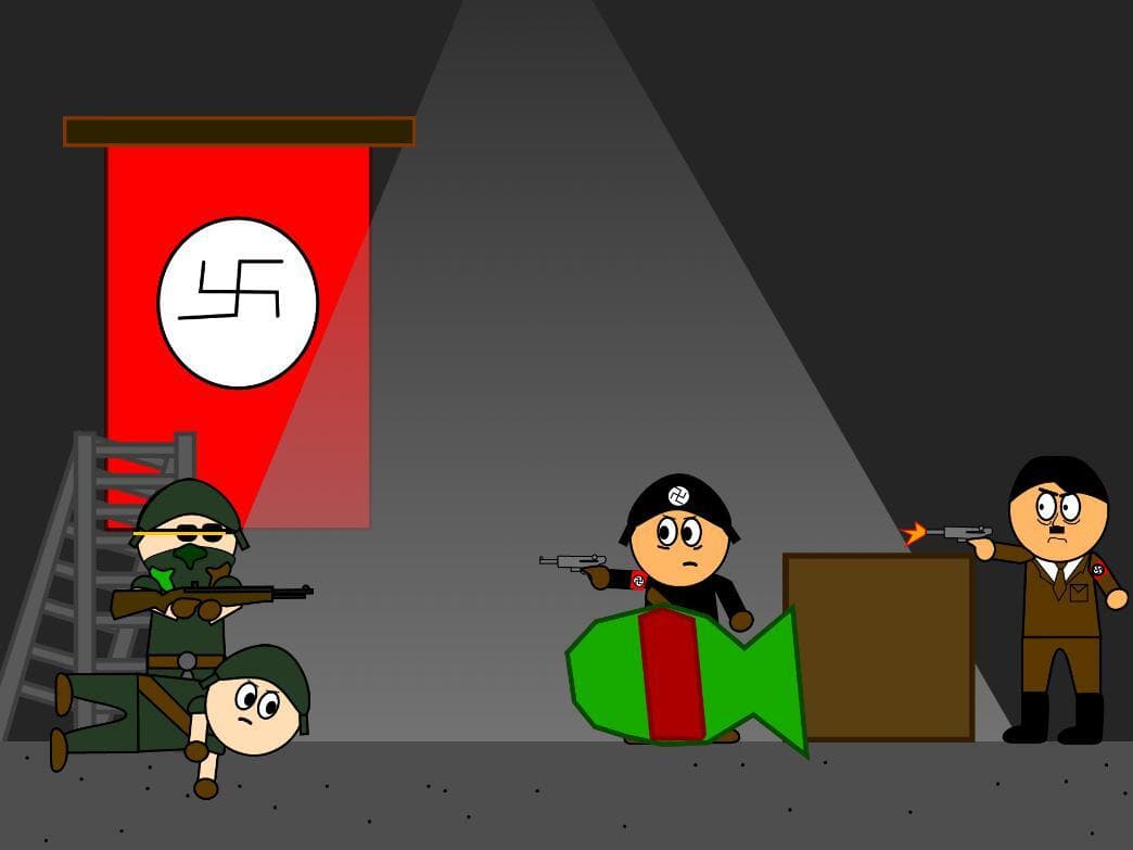 DB AND AYDEN HITLER BOSS FIGHT