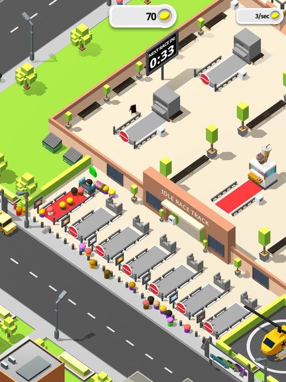 Idle Racetrack 3D screenshot 2