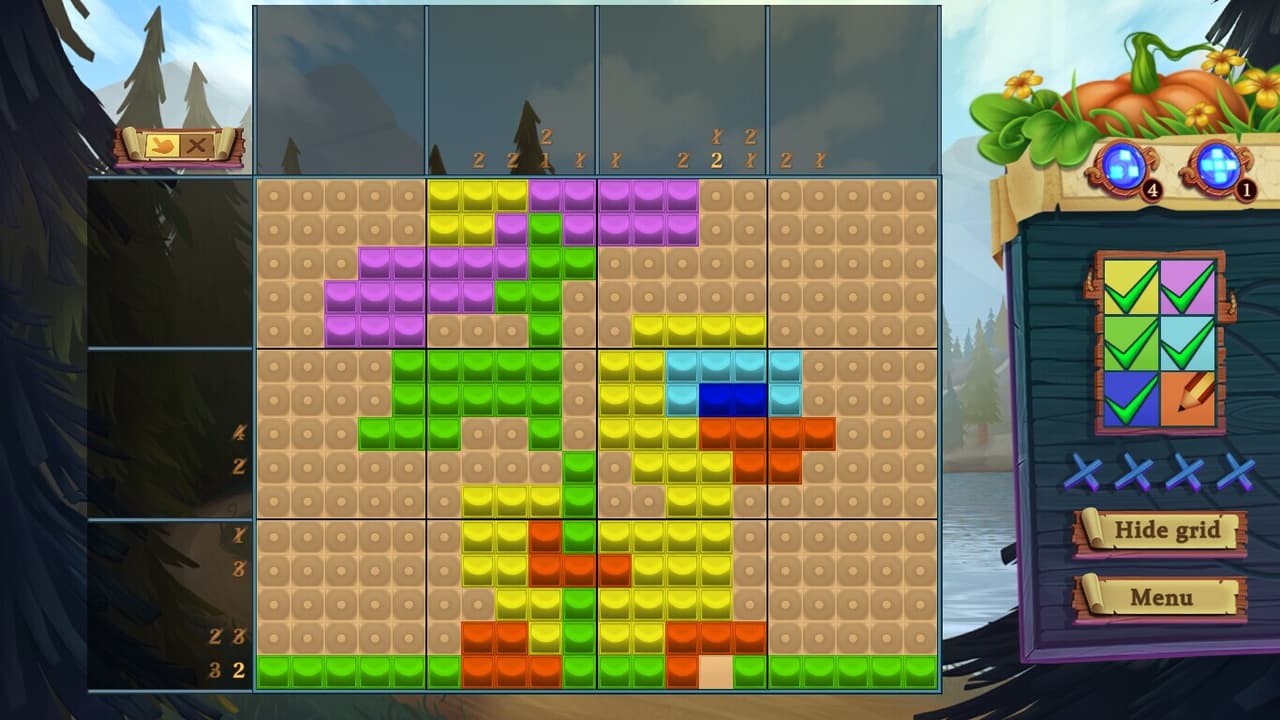 Adventure mosaics. Autumn Journey screenshot 2