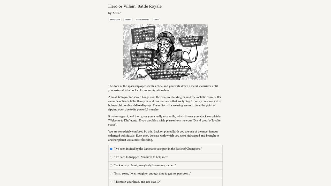 Hero or Villain: Battle Royale screenshot 2
