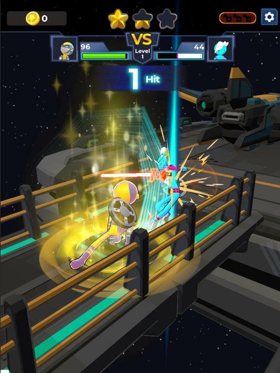 Supreme Saberman: 3D War Zone screenshot 2