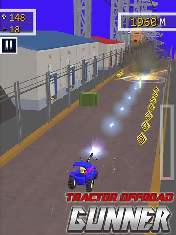 Tractor Offroad Gunner - Top Free 3D Racing Game screenshot 3