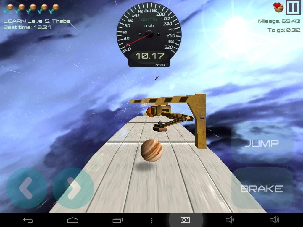 Trailbreaker Rolling Sky Ball - Manic Bowling in the Stars screenshot 3