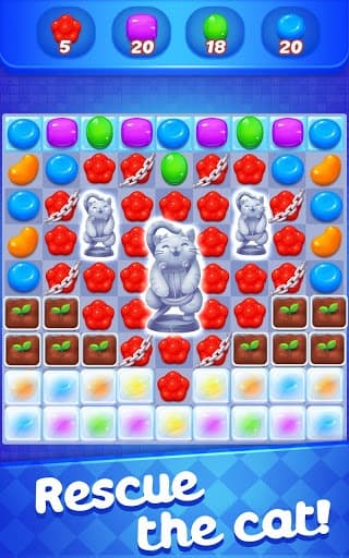 Sweet Candy Witch - Match 3 Puzzle Free Games