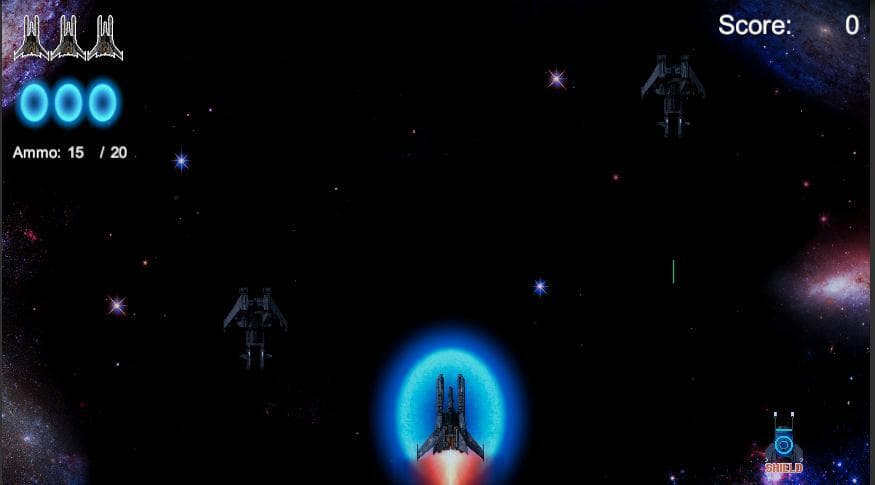 Space Shooter (itch) (Seona Bellamy) screenshot 3