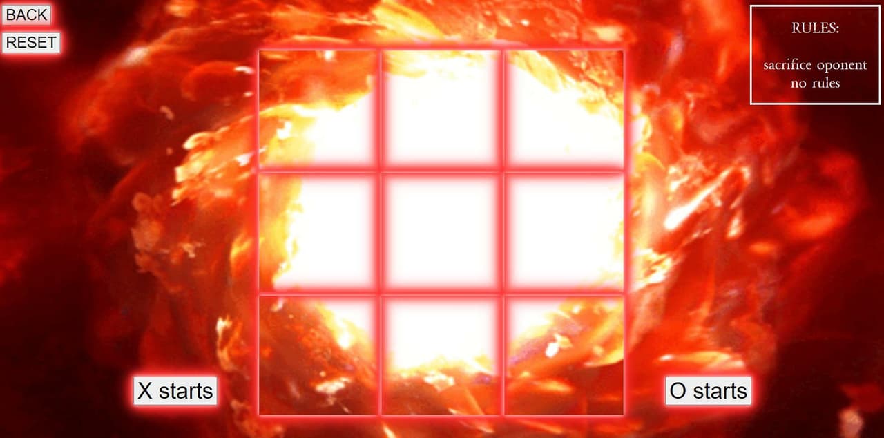 Slightly spiced tic tac toe screenshot 2