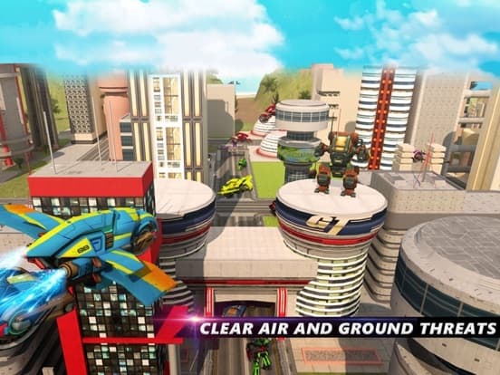 Futuristic Robot Transforming screenshot 3