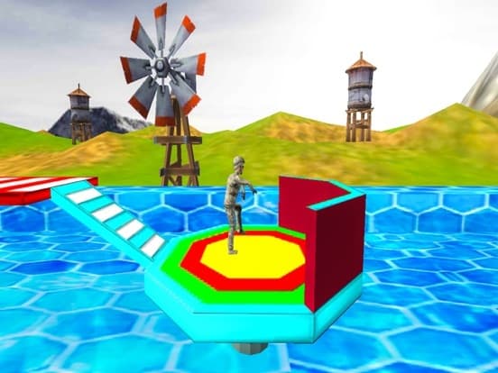 Water Obstacle Course Runner