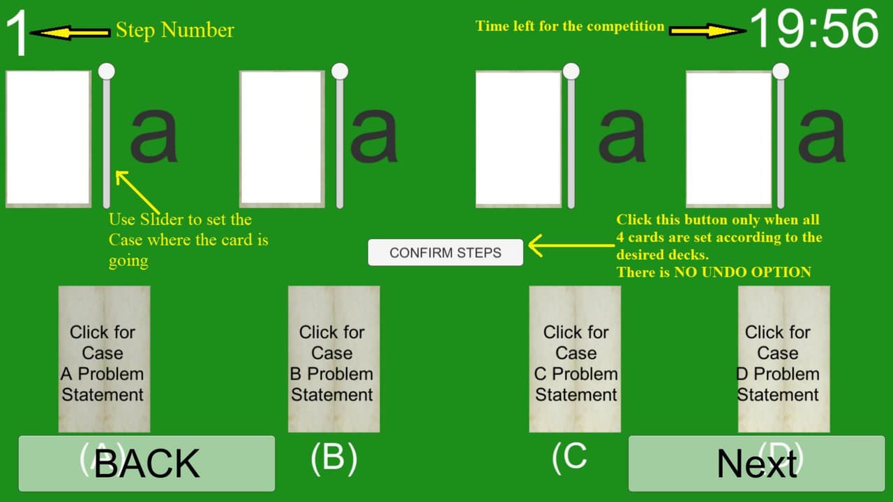 Case study Card matching game screenshot 3