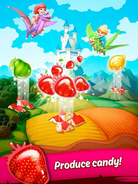 Kingcraft - Candy Garden screenshot 3