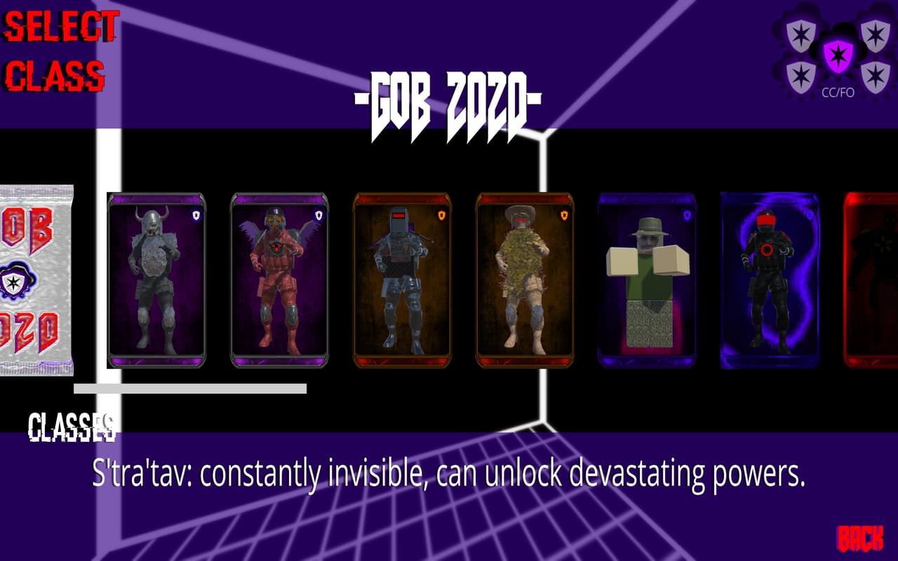 GoB 2020 - One Last GoB (Character/Class Based Multiplayer Shooter)(Counter Cringe/Fandom Offensive) screenshot 3