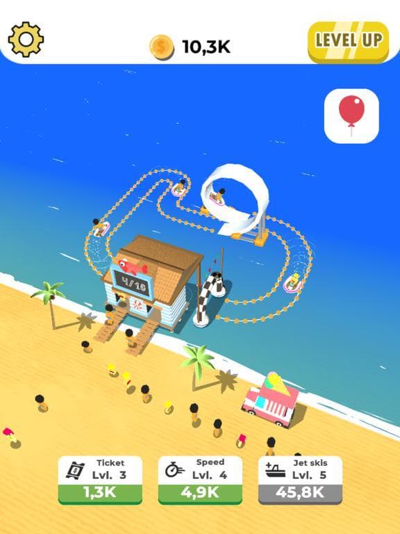 Idle Jet Ski screenshot 3