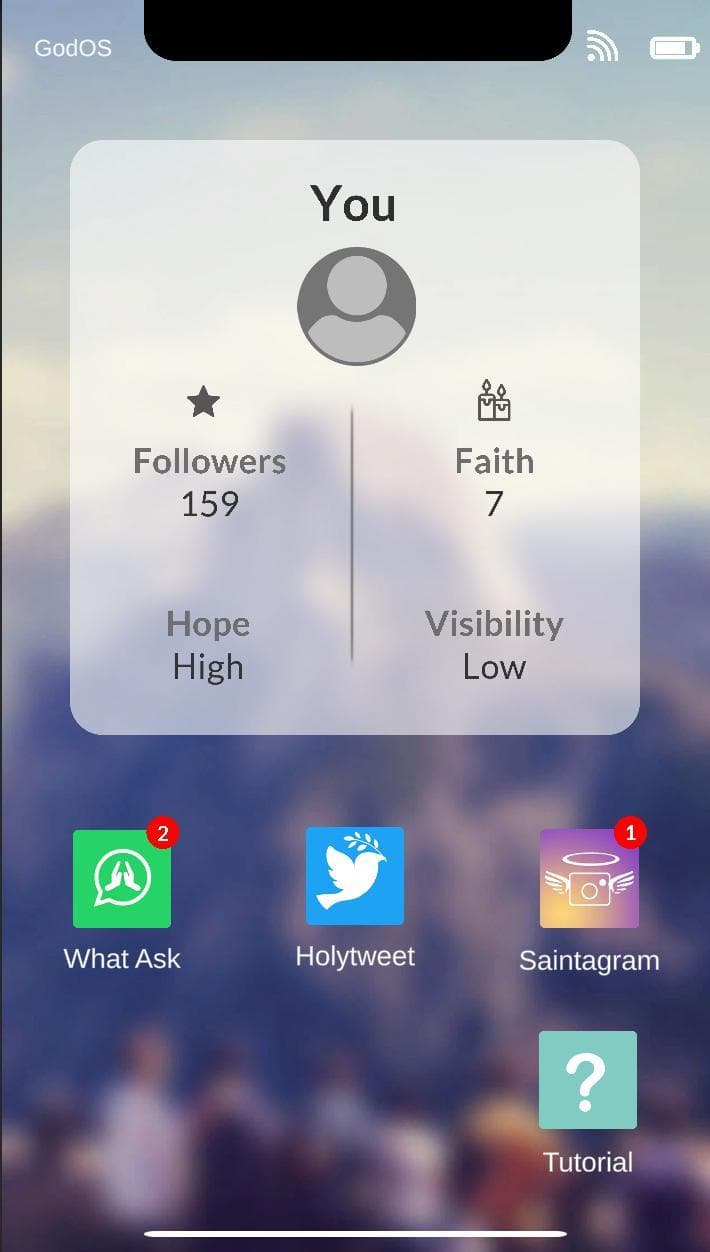 Waiting for godOS screenshot 3