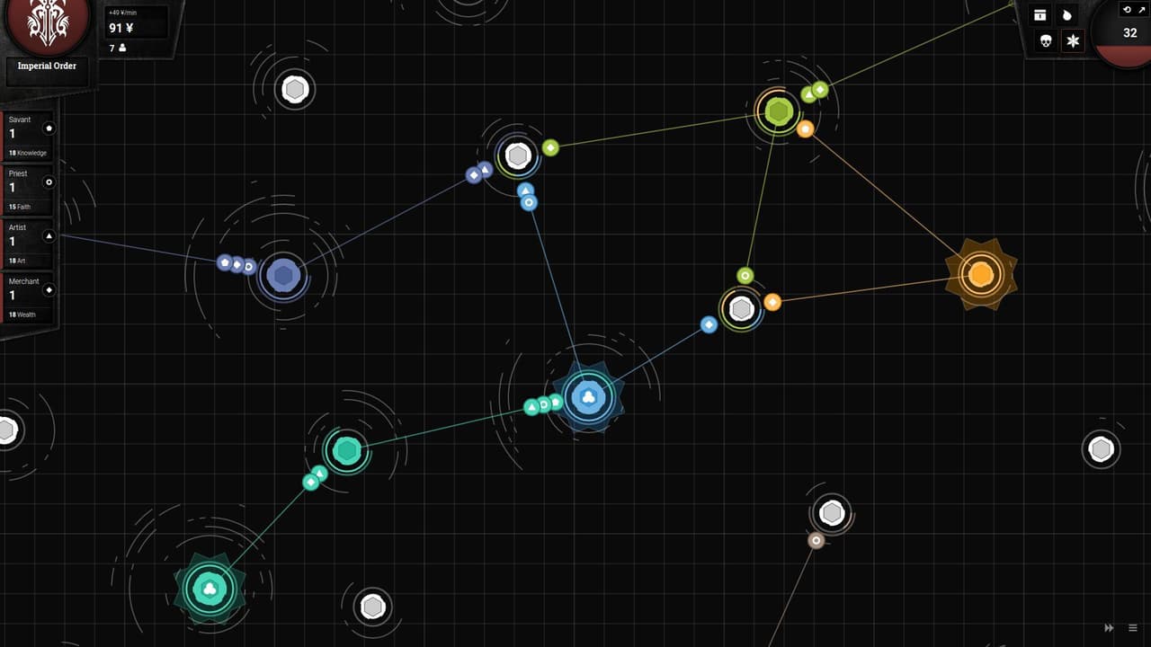 Asylamba: Influence (itch) screenshot 4