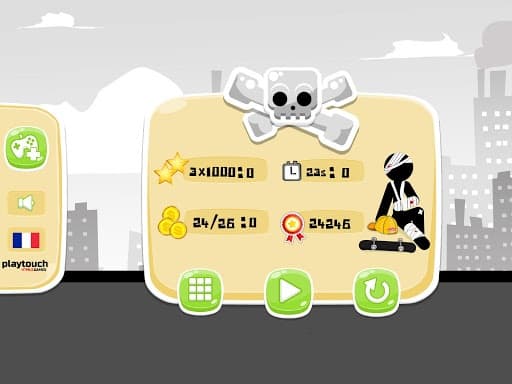 Stickman Skate: 360 Epic City screenshot 5