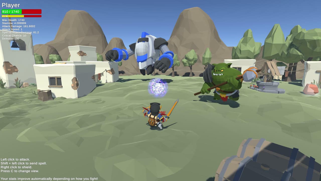 Cute Souls - Action RPG Demo screenshot 3