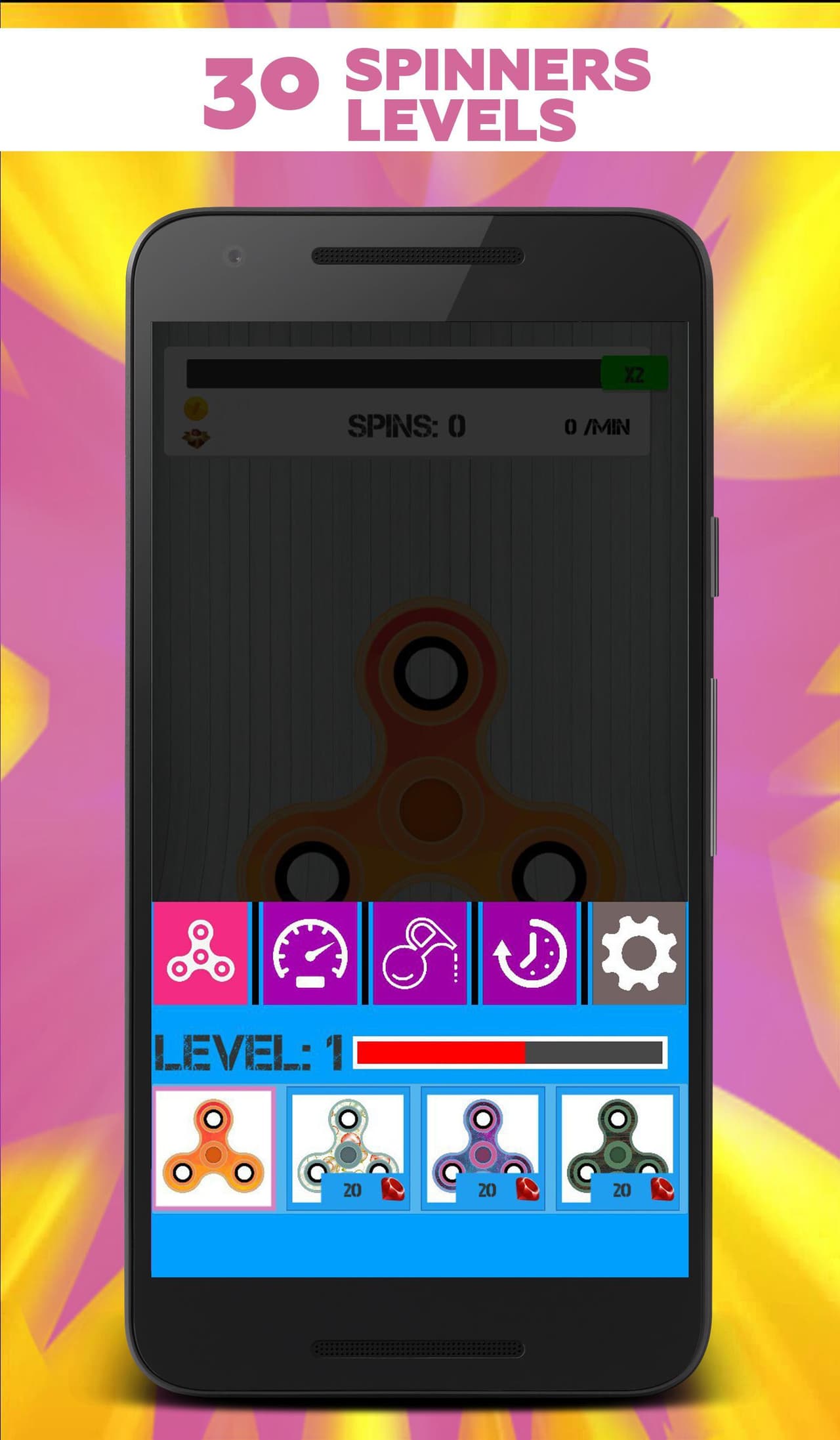 Pro Spin - Fidget Spinner screenshot 2